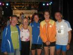 Die Gaensefurther Teilnehmer am 10. Lehrter Abendlauf v.l. Ronald Rabenstein, Heidi Rabenstein, Sabine B&ouml;rner, Renate Liedtke, Jens-Uwe B&ouml;rner. 