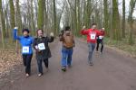 Sabine B&ouml;rner und Hilde Gaede waren im Walking unterwegs.