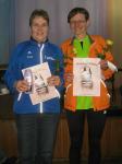 Gl&uuml;cklich &uuml;ber ihren zweiten Platz ist Renate Liedtke (l.).