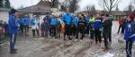Kurz vor dem Start in Atzendorf mit etwa 50 L&auml;ufern. Foto: Volksstimme von Karl Seidel