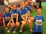 Diese 5 Sportler vertraten die Gaensefurther Sportbewegung am Sonntag (v.l. Chris Tinter, Lea Wienert, Felix Bartsch, Pascal Richter und Nico Ringstr&ouml;m)