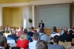 LVSA-Pr&auml;sident Gerry Kley begr&uuml;&szlig;te die zahlreich erschienenen Vertreter der Vereine.
