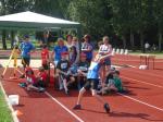 Obwohl Lukas seine Bestleistung im Schlagballweitwurf steigern konnte verpa&szlig;te er knapp einen Podestplatz