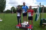 Auch Triathlet Maik L&ouml;we hatte auf der 9,8 Kilometer-Strecke die Nase vorn.
