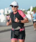 Obwohl Stefanie gro&szlig;e Probleme beim Laufen hatte gab sie nicht auf.