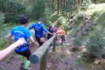 Recht abenteuerlich ging es mitunter auf der Marathonstrecke zu.