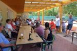 Reiner Christoph er&ouml;ffnet das Sommerfest.