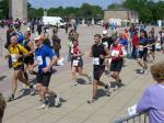 Petra Becker hatte eine Super-Form und schaffte die 25 km in 2:12,29 h.
	