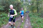 Vier Kilometer sind absolviert, die Konkurrentin sitzt Sabine B&ouml;rner bereits im Nacken