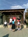 Gaensefurther in der &Uuml;berzahl auf dem Siegerpodest. Martin wurde Zweiter und Maximilian Dritter in Ak mJB.