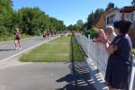 Schnell unterwegs war Triathletin Ina Sch&ouml;ler. Sie holte sich Platz 1 bei den Frauen.
