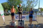 Siegerehrung 21,1 Kilometer gesamt mit Platz drei für Kirsten Geist. Siegerehrung 21,1 Kilometer gesamt mit Platz drei für Kirsten Geist.