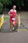 F&uuml;r die 10 km lange Laufstrecke ben&ouml;tigte Michael Barteld 46: 18 Minuten und wurde zum Schlu&szlig; 10. seiner Altersklasse.