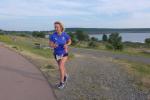 Das Ziel f&uuml;r Petra Becker ist gleich erreicht, Platz vier in der Altersklasse W50. Stunden sp&auml;ter startet sie in Bernburg &uuml;ber 12 weitere Kilometer und empfindet es leichter als in Schadeleben. 
