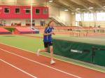 Nele Schl&uuml;ter beim 800m Lauf.