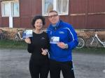 In G&uuml;sten waren Sabine B&ouml;rner und Nico Mahler unterwegs.