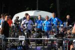 Das Team vom Mitteldistanz-Triathlon Berlin XL v.l. Marco Hofer (Sta&szlig;furt), Steffen K&uuml;hne, Detlef Sch&auml;fer, Steffen Sch&ouml;ler


