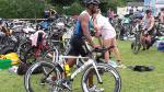 W&auml;hrend seines Urlaubs an der Ostsee absolvierte Matthias Lampe (m40) den ALUMAN-Triathlon in Grevesm&uuml;hlen.