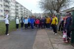 Start f&uuml;r die 1,2 km lange Runde durch das Wohngebiet Sta&szlig;furt Nord. 