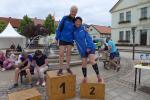 Renate Liedtke gewann in ihrer Altersklasse W65, Sabine B&ouml;rner schaffte es auf Platz zwei in der W50