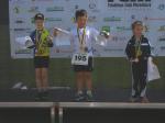 Der j&uuml;ngste Gaensefurther Triathlet ist  stolzer Landesmeister.