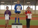 Die alte und neue Bezirksmeisterin im Hallen-Dreikampf hei&szlig;t Michelle Otto.